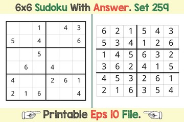 Sudoku Puzzle Games Easy to Hard with Answer