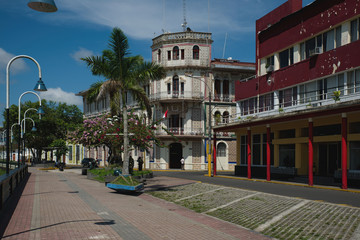 Iquitos has a beautiful waterfront and promenade where life is lively, especially in the evening.