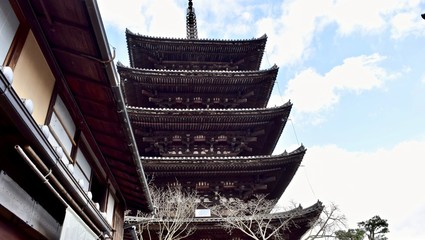 Five storied pagoda in Kyoto