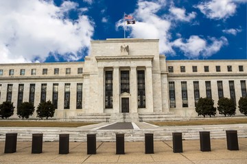 Obraz premium headquarters of the Federal Reserve in Washington, DC, USA, FED 