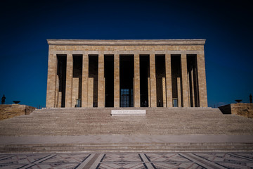 Fototapeta premium Anitkabir - Mausoleum of Ataturk. - Ankara Turkey