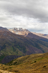 Fototapeta premium Mountain view in the vicinity of Queenstown. South Island, New Zealand