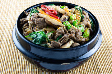 Soy Marinated Beef is called Bulgogi  in Korea