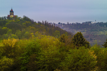 The Burgsberg, the home mountain of Varnsdorf