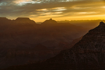 Sonnenaufgang am Grand Canyon Sonnenuntergang
