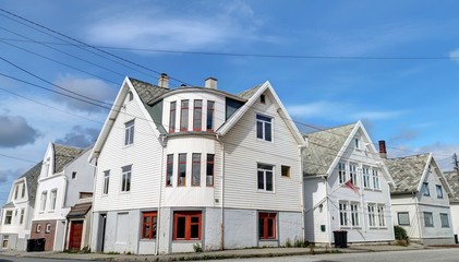 Haugesund, ville portuaire en Norvège