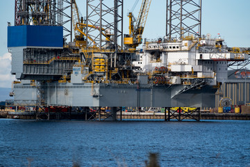 Fototapeta premium oil rig