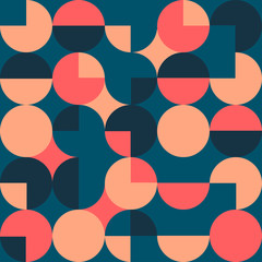 Geometrical seamless pattern. Simple background.