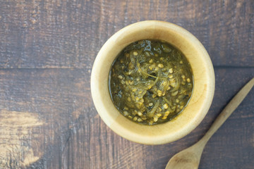 Nam Prik Num (Northern Thai Green Chilli Dip)