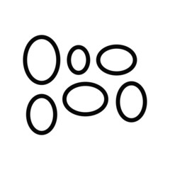 vector illustration of picture frame icons