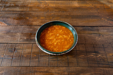 Harida dish, traditional Moroccan soup