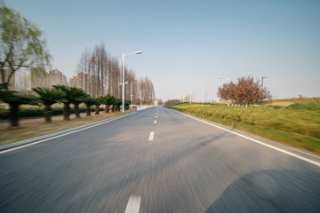 Fototapeta premium urban road