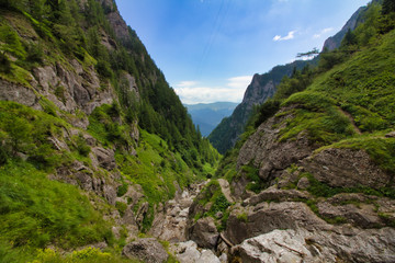 Obraz premium mountain landscape with blue sky