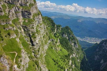 mountain landscape in the mountains