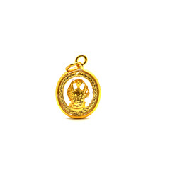 small buddha image used as amulets pendant,thai amulet on white image background