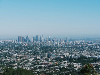 Obraz premium Los Angeles from the sky