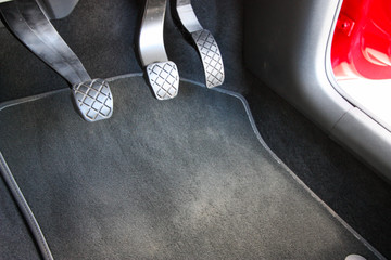 Compact car pedals