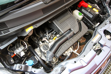 Fototapeta premium Compact car engine