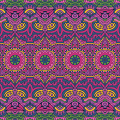 Tribal vintage abstract geometric ethnic seamless pattern ornamental