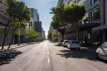 Coronavirus COVID-19 National Lockdown. Social Distancing and isolation to prevent the Global Pandemic