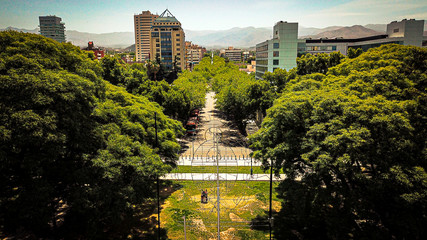 Paisaje de la Ciudad de Mendoza