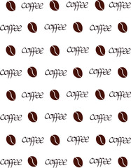 set of coffee beans