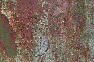 backdrop with rust on metal
