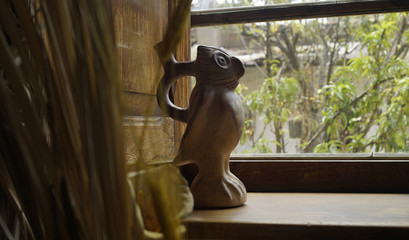 Figura de Búho artesanía peruana.