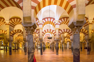La Mezquita Cathedral in Cordoba, Spain