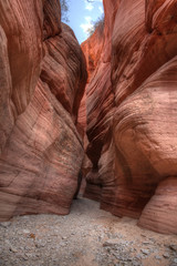 Slot canyon