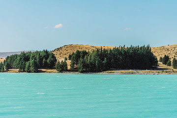 See Bergsee Berge Wald Türkis Wasser