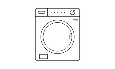 Washing machine, washhouse, service, household, wash free vector icon