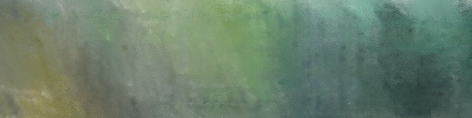 wide art grunge abstract painting background texture with dim gray and dark slate gray colors and space for text or image. can be used as header or banner