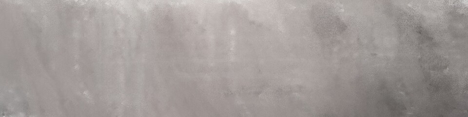 wide art grunge abstract painting background graphic with dark gray, dim gray and light gray colors and space for text or image. can be used as horizontal background graphic