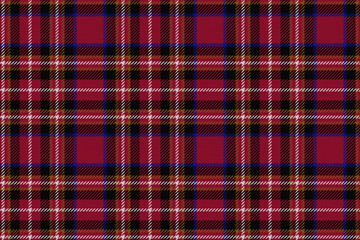 Scottish tartan traditional clan ornament repeatable pattern, textile texture from plaid, tablecloths, shirts, clothes, dresses, bedding, blankets. editable vector illustration