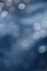blue bokeh abstract background