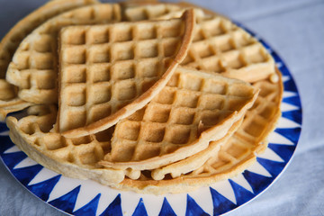 Homemade Healthy Waffles, Paleo and Gluten Free