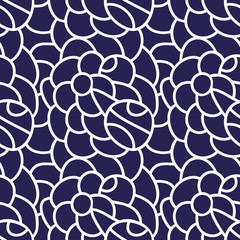 Seamless pattern with folklore geometric ornament. Background for fabric. Repeating pattern in decorative style with vintage ornaments. Fashionable design for clothes and linen.