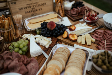 cheese and meat board