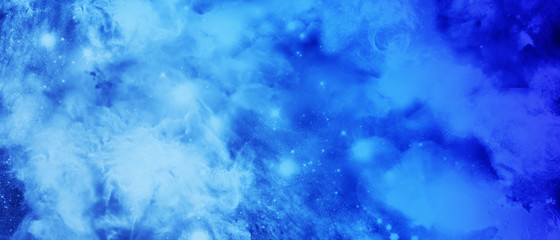 Fototapeta na wymiar colorful blue sky absract background bg art wallpaper cosmos space