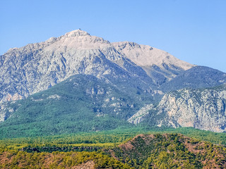 Tahtali Mountain in Turkey