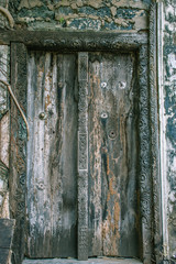 An Old Arabic door in Mombasa found in one of the old house