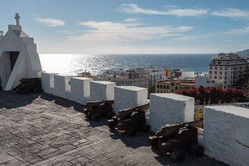 Santa Cruz de La Palma - Castillo de La Virgen - view over the city