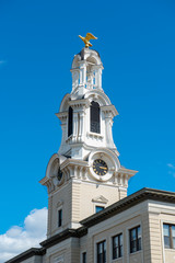 Lawrence City Hall at 200 Common Street in downtown Lawrence, Massachusetts MA, USA. 