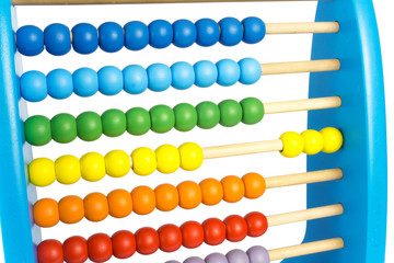 Slide rule close-up / abacus