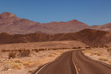 Fototapeta na wymiar Death Valley Roadtrip