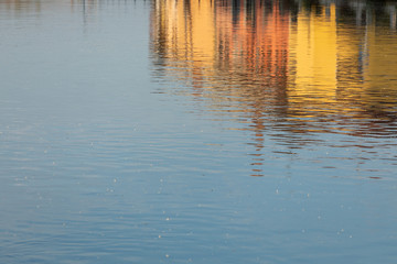 riflessi nell'acqua