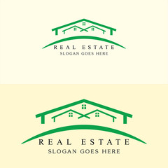 Real Estate Logo Design. House Logo Design. Creative Real Estate Vector Icons 