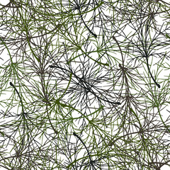 branches modern camouflage style design seamless pattern