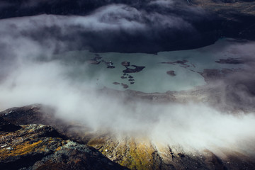 Beautiful landscape from the Grossglockner National Park Hohe Tauern, Austria